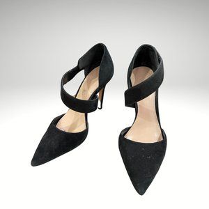 Vince Camuto Black Suede Pumps - Size 7